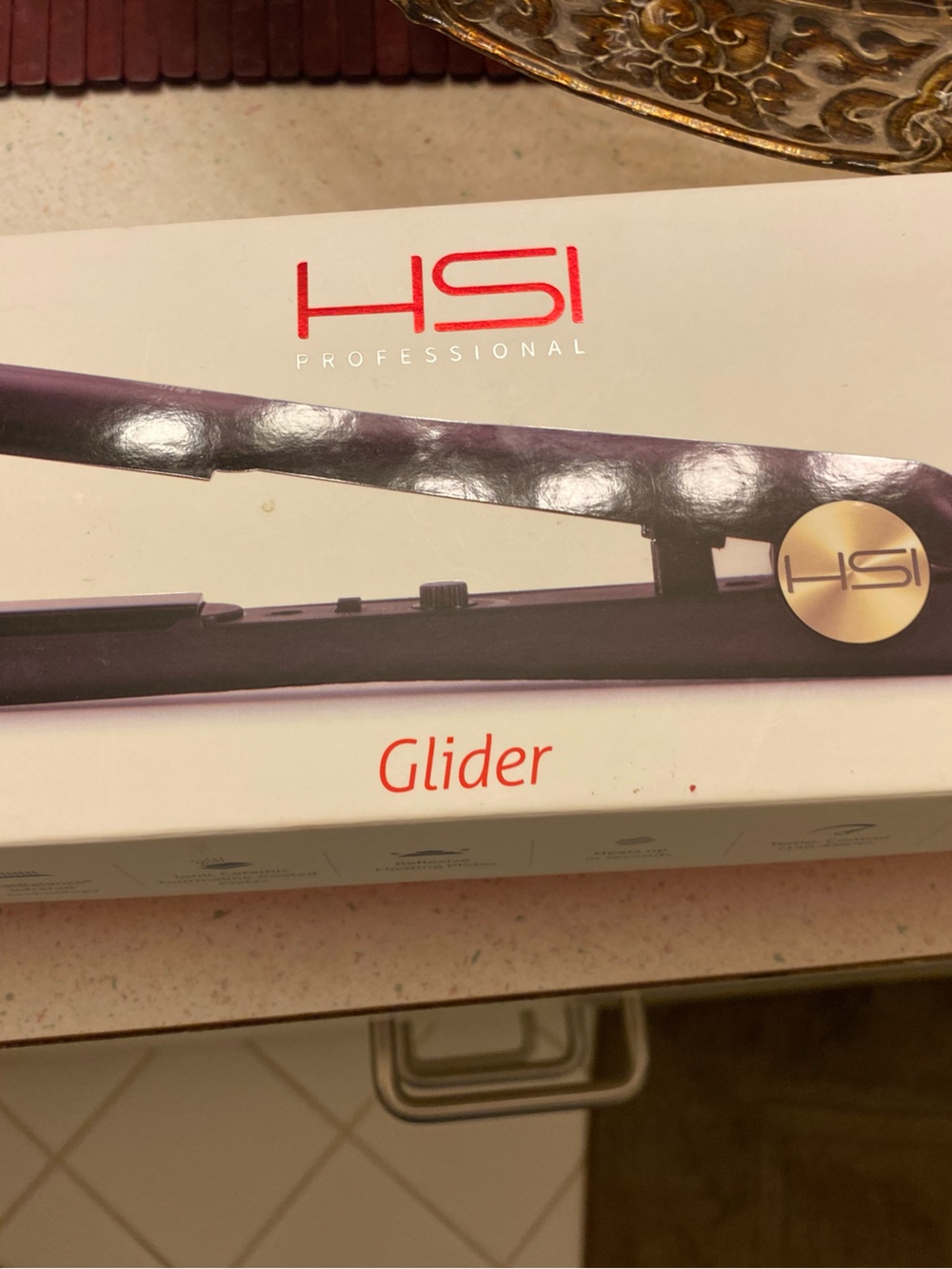 HSI Professional Glider Hair Straightener - Black